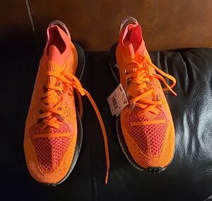 DEAD STOCK ADIDAS Vibrant Orange Athletic Sneakers